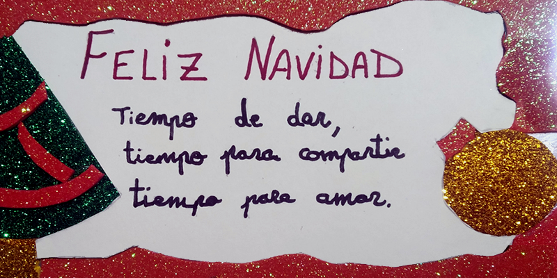 TARJETA DE NAVIDAD DE MARTA PORTILLO PELÁEZ